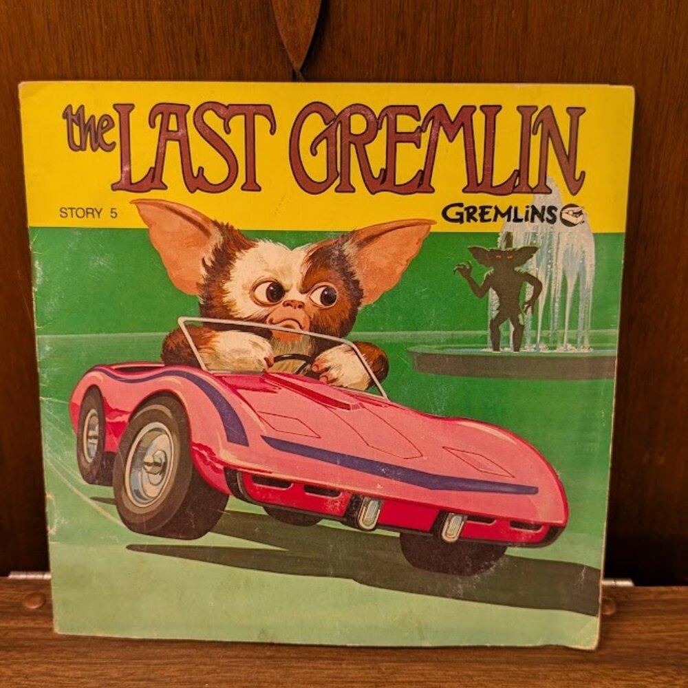 Set of 5 1984 Gremlins 7in. 33.5 RPM Record & Books - Picture 9 of 10